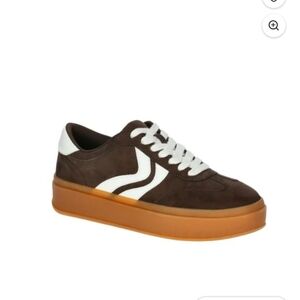 NWOT ,Madden NYC Low Top Platform Sneakers, Brown, Size 7.5.